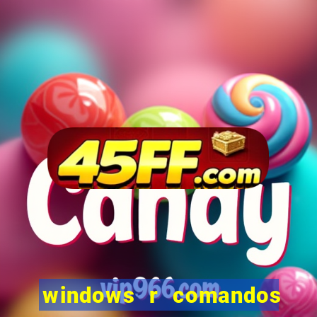windows r comandos para limpar